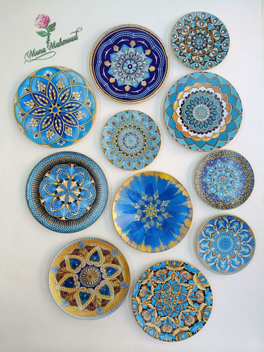 Blue & Gold Mandala